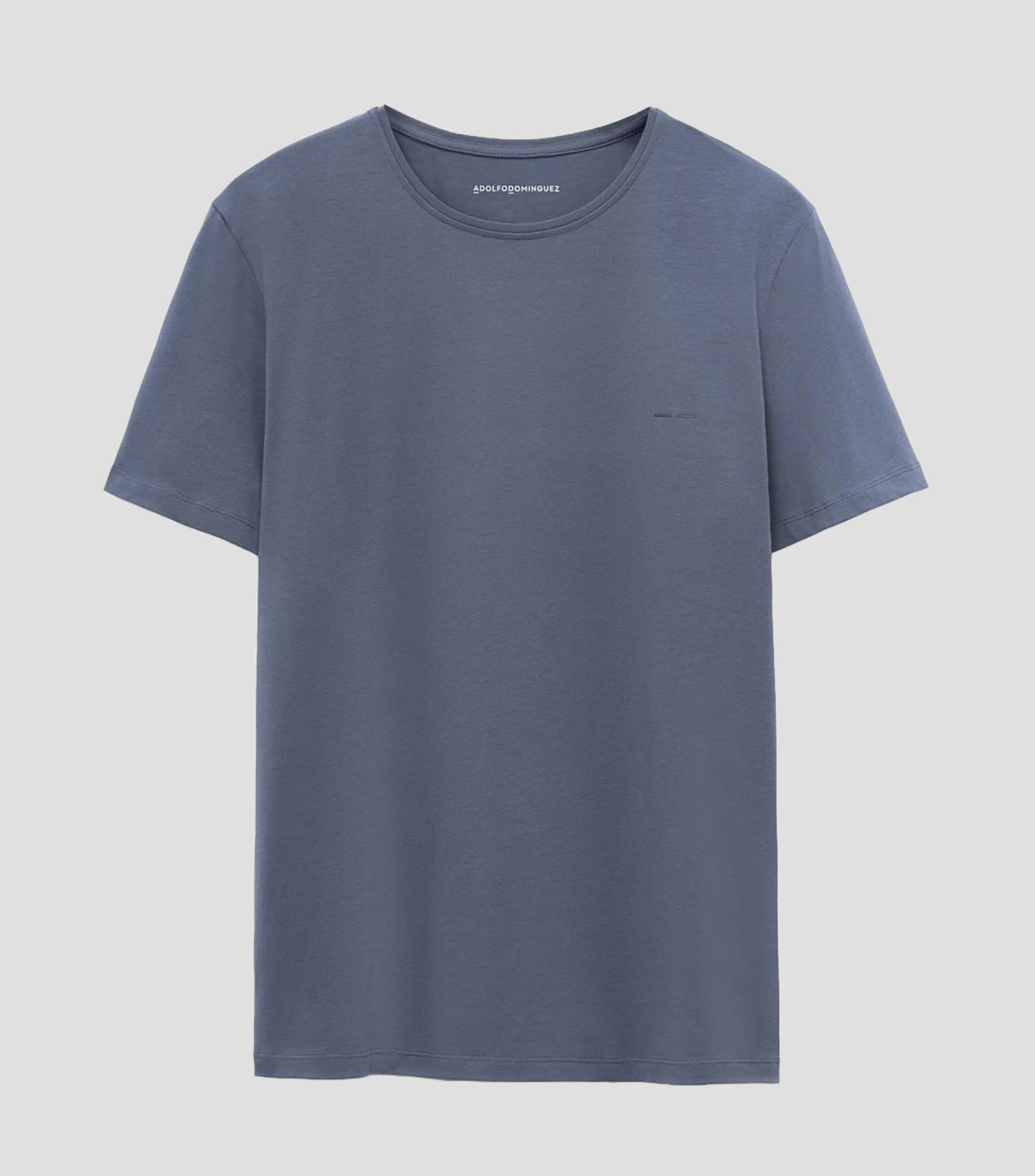 Playera cuello redondo manga corta liso Hombre